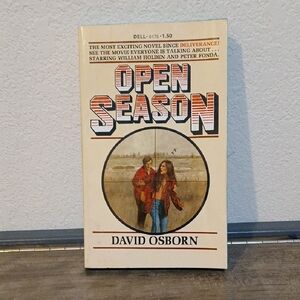 Open Season David Osborn First Dell Printing 1974 Paperback Movie Tie In